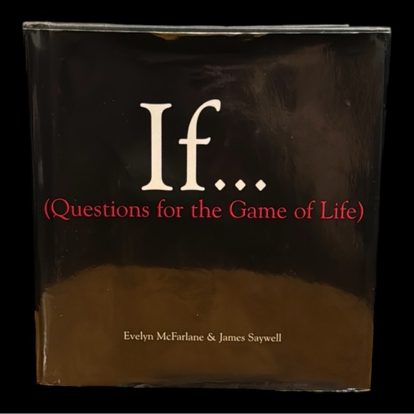 4/$20 | Hardcover Book | If • James Saywell & Evelyn McFarlane | Book 1 - Picture 2 of 4